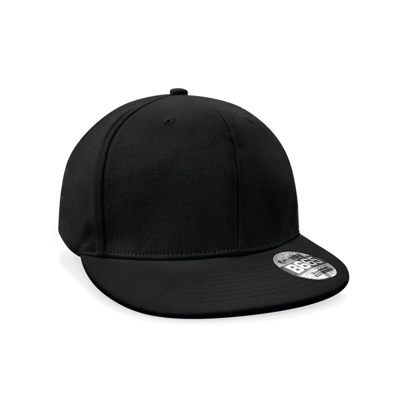 Cappello Pro-Stretch Flat Peak Cap Beechfield - B665