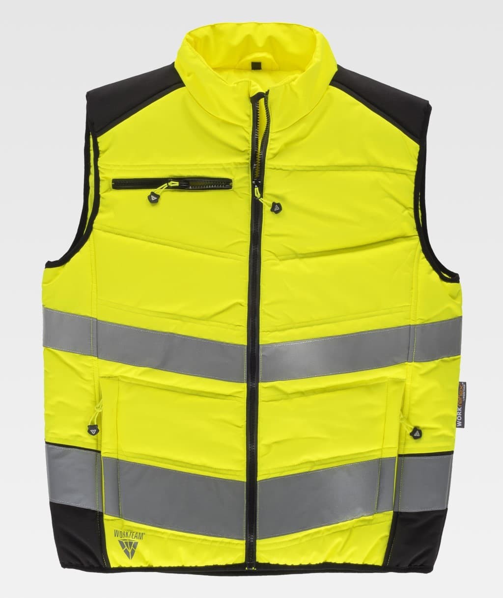 Gilet da Lavoro Workteam Imbottito Alta Visibilit� C2951