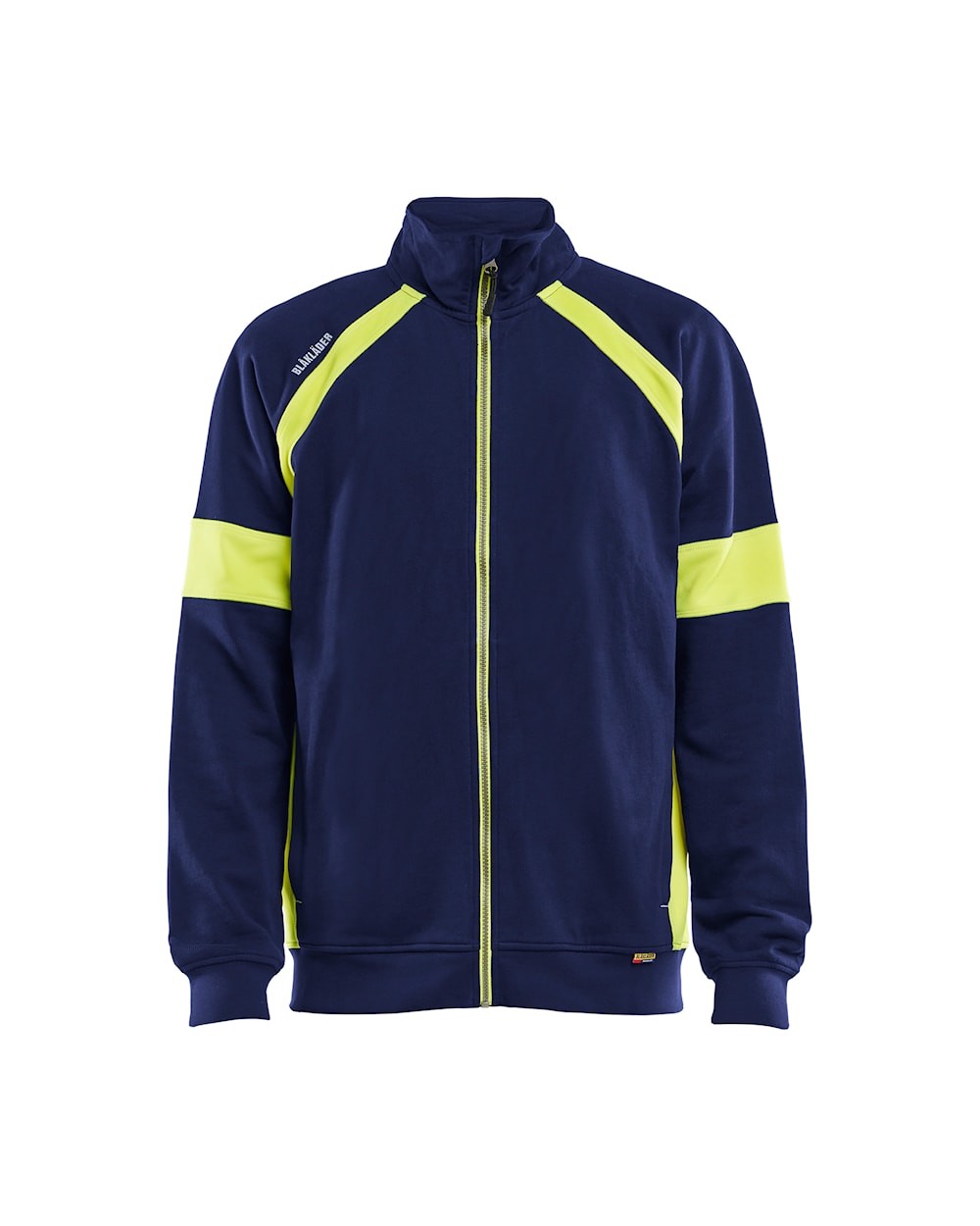 Felpa da Lavoro Blaklader 100% cotone zip intera 356711588933L