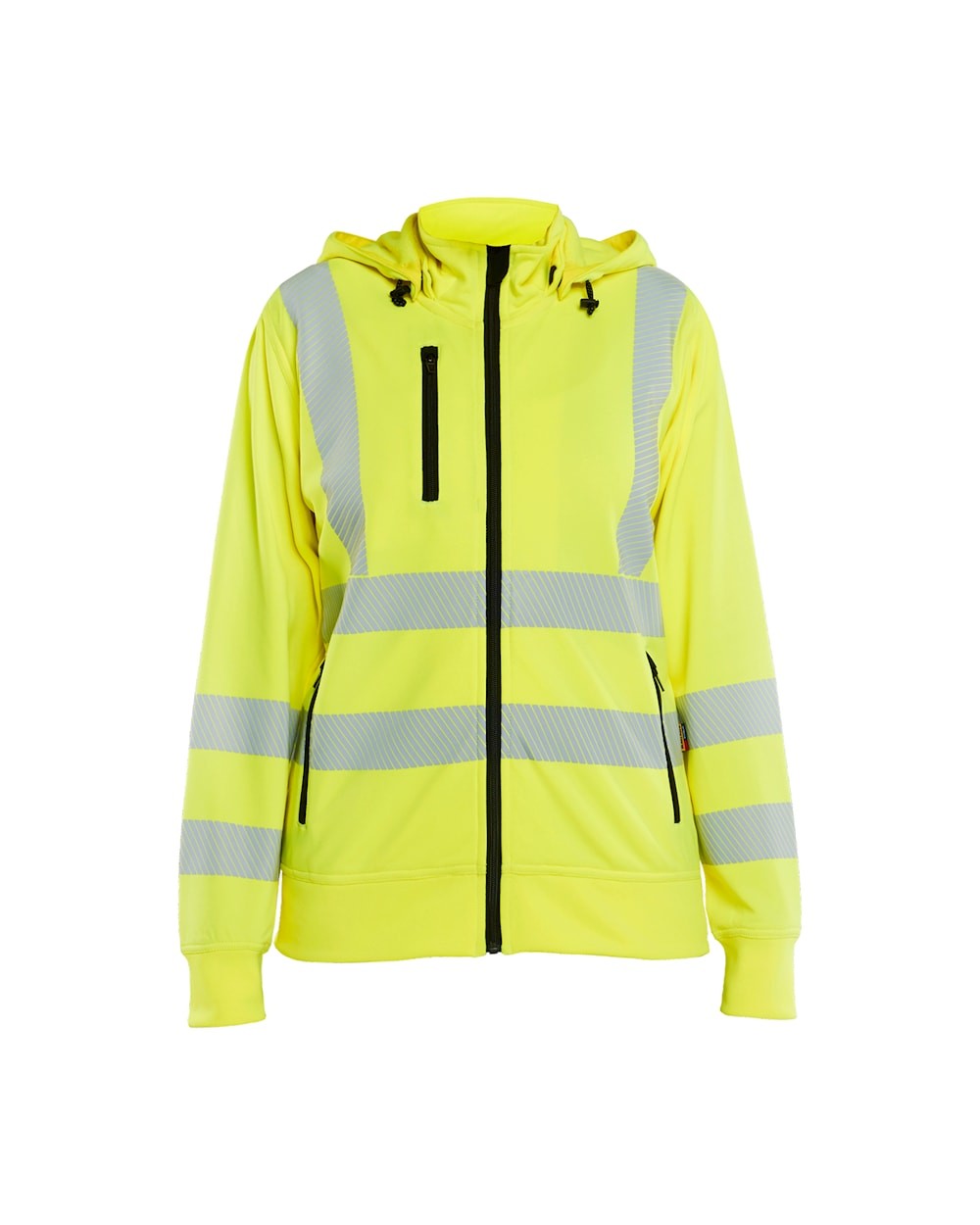 Felpa da lavoro zip intera Blaklader alta visibilit� con capuccio donna 357425383300M