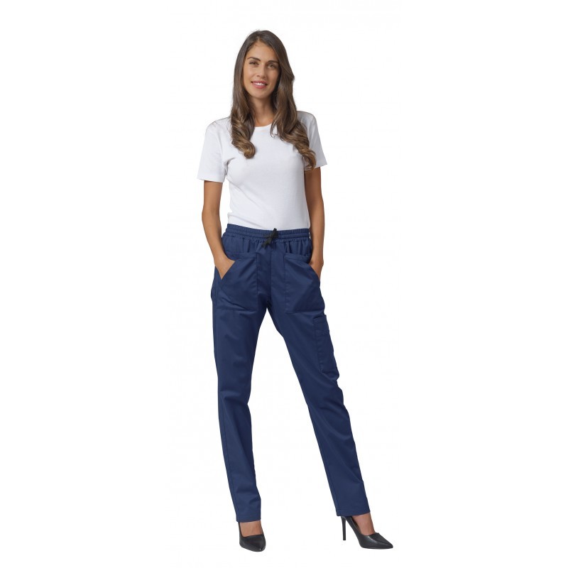 Pantaloni unisex multitasche e vita elasticizzata Cruz Dr.Blue Siggi - 04PA1393/00-0757