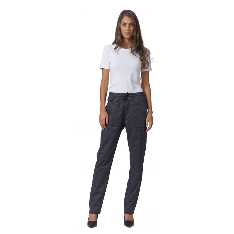 Pantaloni unisex multitasche e vita elasticizzata Cruz Dr.Blue Siggi - 04PA1393/00-0757