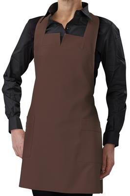 Grembiule donna con pettorina Aurora Horeca Siggi ad altezza ginocchio - 28PZ0345/00-0111