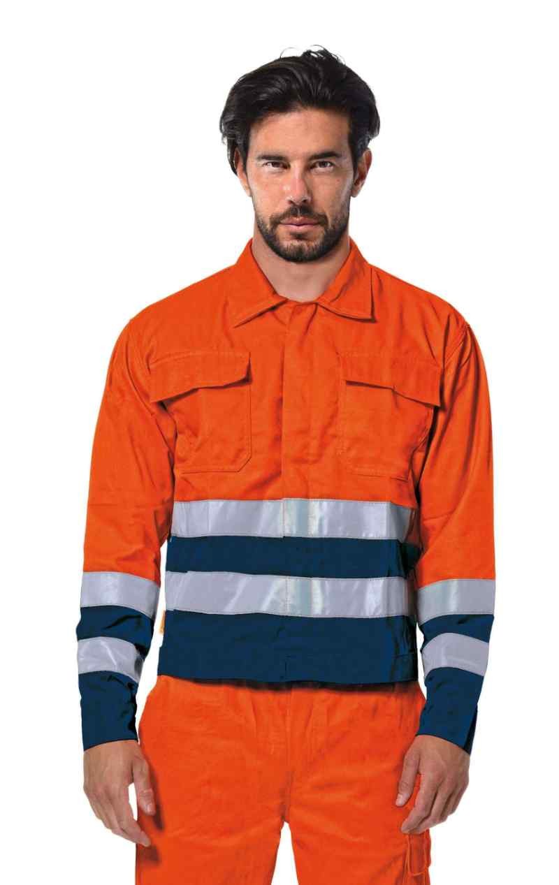Giubbino da Lavoro multitasche estivo alta visibilit� Logica 847HVA-L