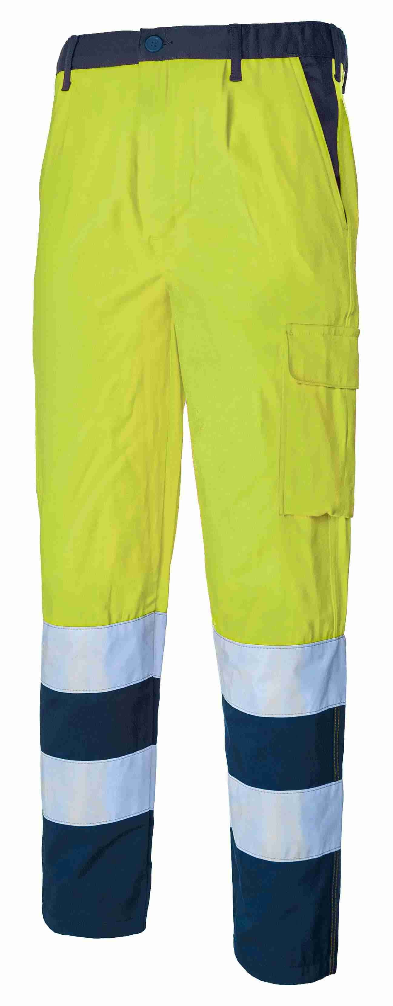 Pantalone da lavoro Alta visibilit� Multitasche Logica 831PILHV/G-L