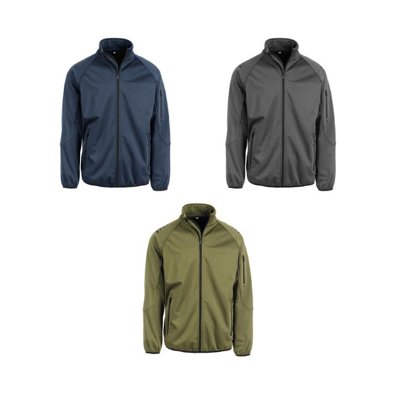 Giubbotto da Lavoro Multitasche Softshell Impermeabile Sottozero Velvet 71100