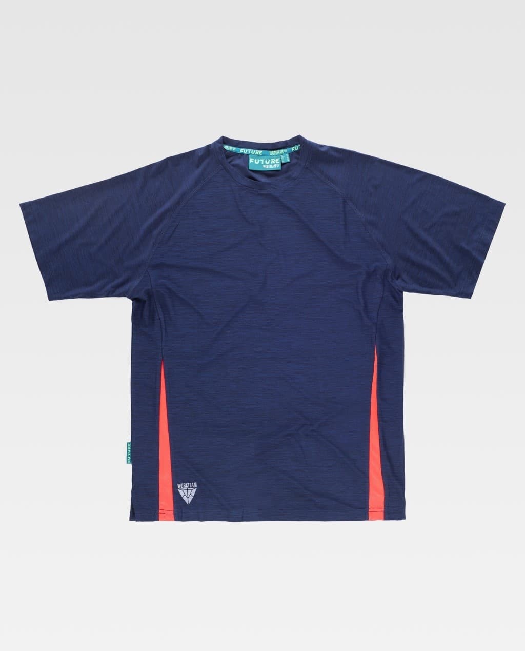 T-shirt da Lavoro Workteam Manica Corta Bicolore Stretch WF2716