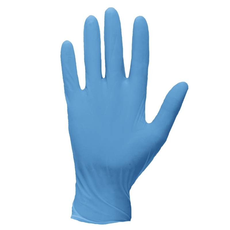 100 Pezzi - Guanti da Lavoro in Nitrile Monouso Senza Polvere Cat 1 - A924 Portwest