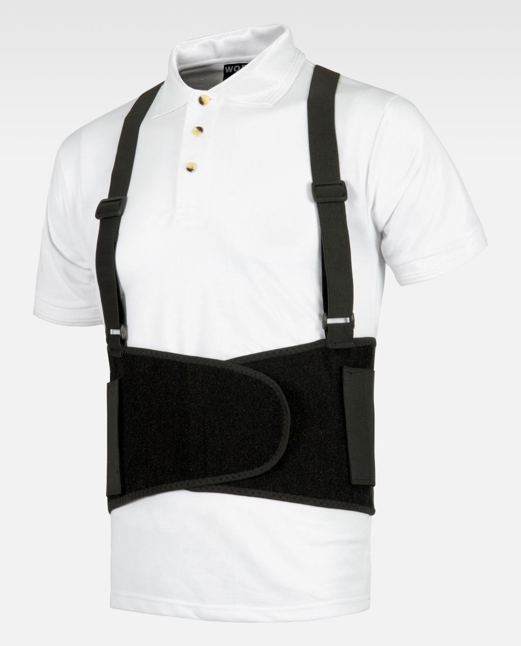 Cintura Lombare Elastica con Bratelle WFA302 - Workteam