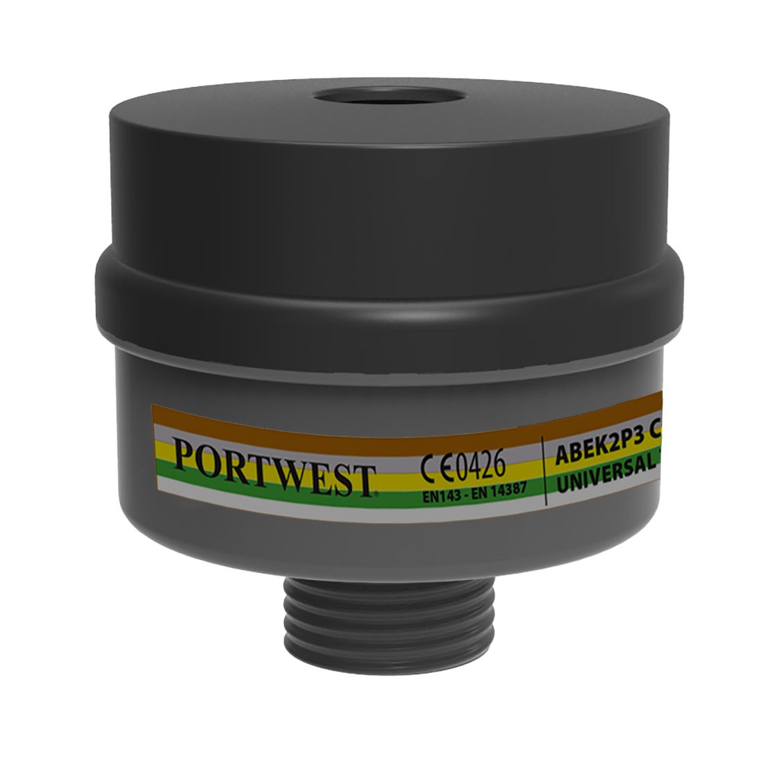 4 Pezzi - Filtro per Mascherina Combinato da Lavoro Portwest ABEK2P3 P976
