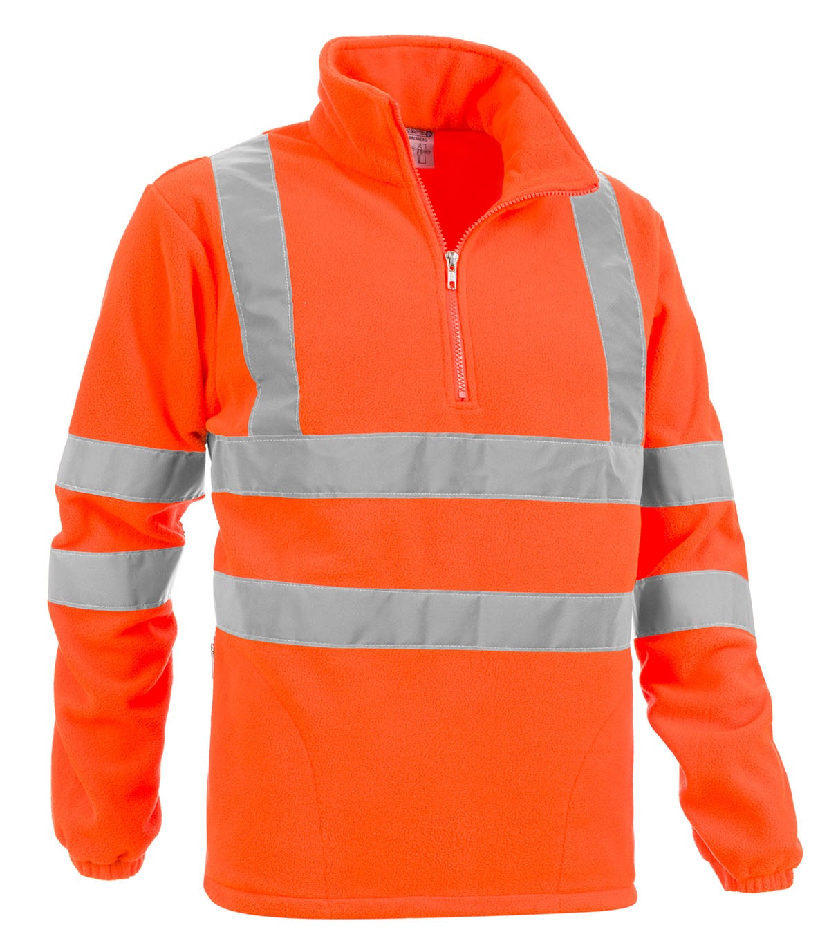 Felpa in Pile da Lavoro Alta Visibilit� Mezza Zip Sottozero Brennero 2320