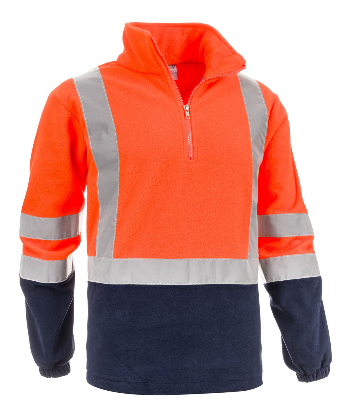 Felpa in Pile da Lavoro Alta Visibilit� Mezza Zip Sottozero Brennero 2320