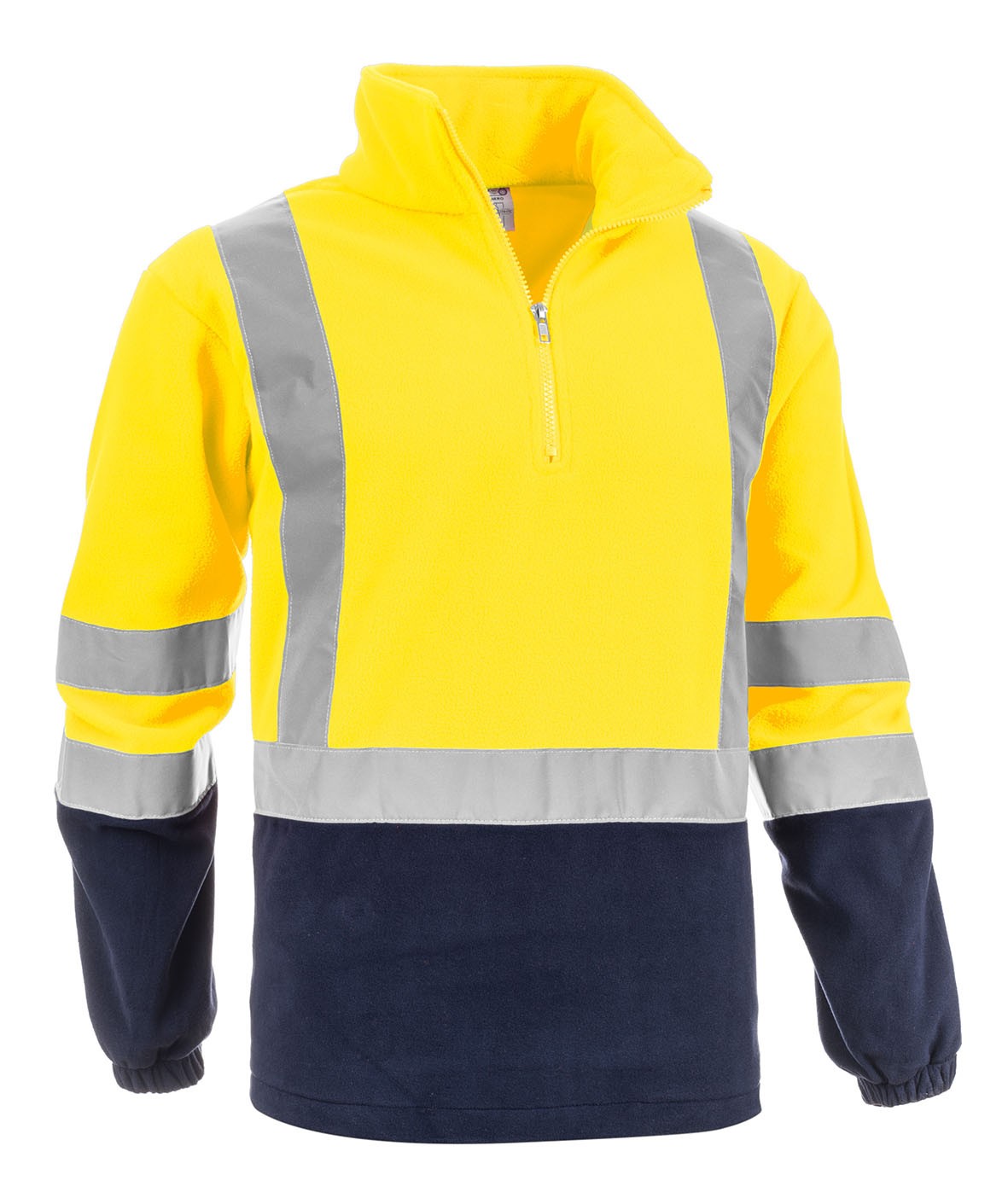Felpa in Pile da Lavoro Alta Visibilit� Mezza Zip Sottozero Brennero 2320