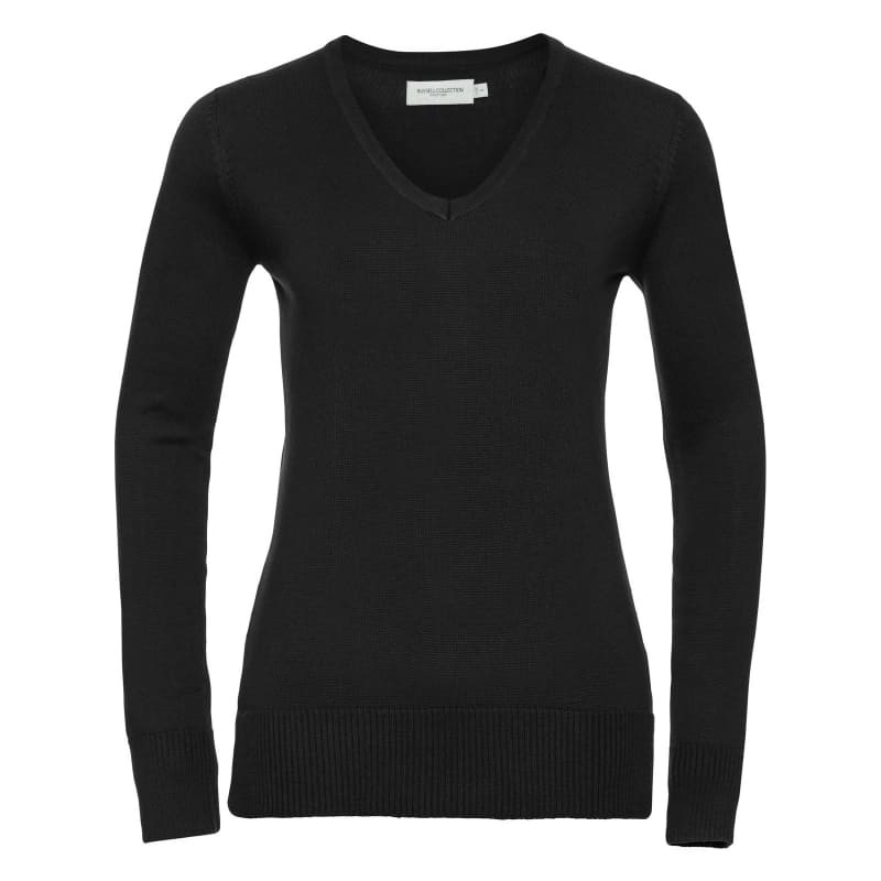 Pullover Da Lavoro Girocollo da Donna con scollo a V Russell - JE710F