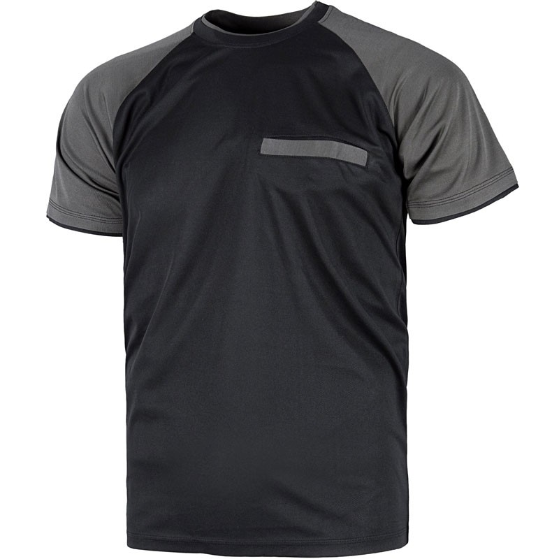 T-shirt combinata manica corta tripla cucitura - Workteam