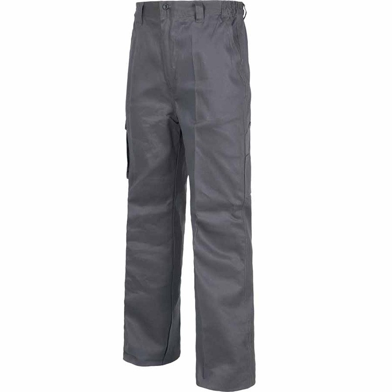 Pantaloni da lavoro estivi in cotone grosso multitasche - Workteam