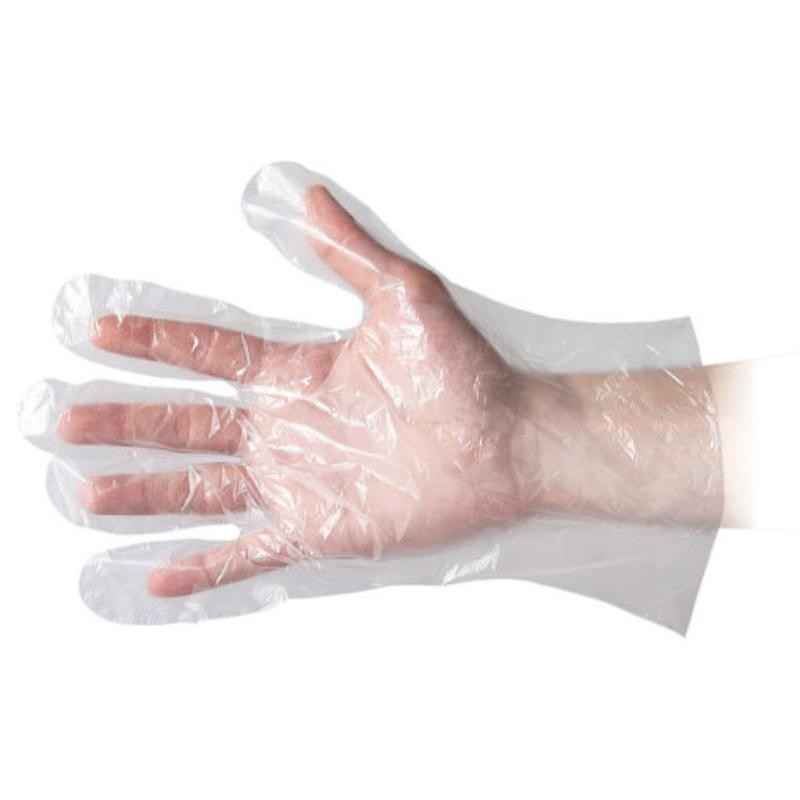 100 pezzi - Guanti in Polietilene Alta Densit� Hdpe Reflexx 18