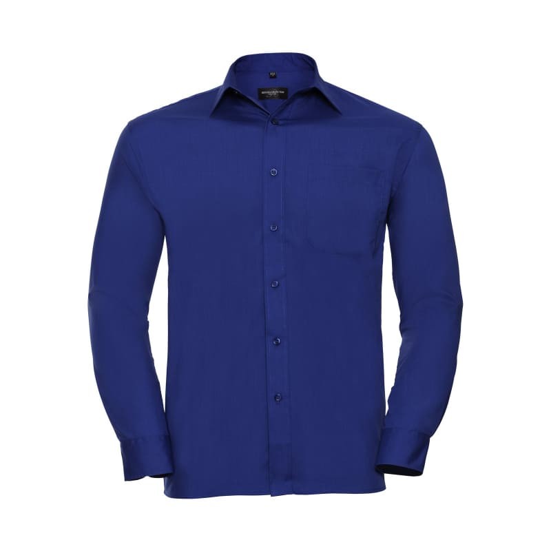 Camicia Da Lavoro in Policotone a Maniche Lunghe Russell - JE934M