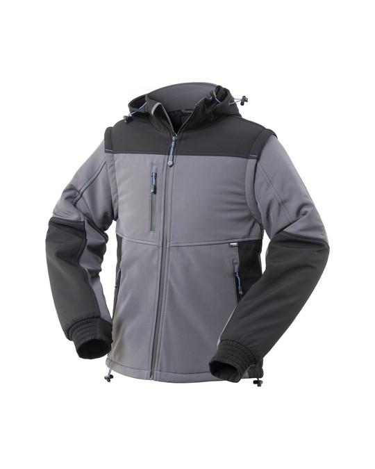 Giubbotto da Lavoro Rossini Maniche Staccabili Softshell Siberia HH671