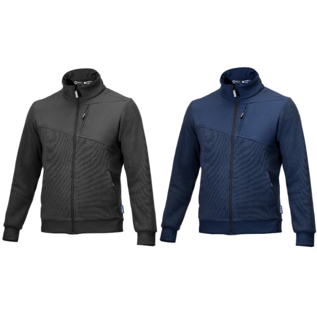 Felpa in Pile da Lavoro Multitasche Full Zip Sparco Grit Crestone BTF0004B0