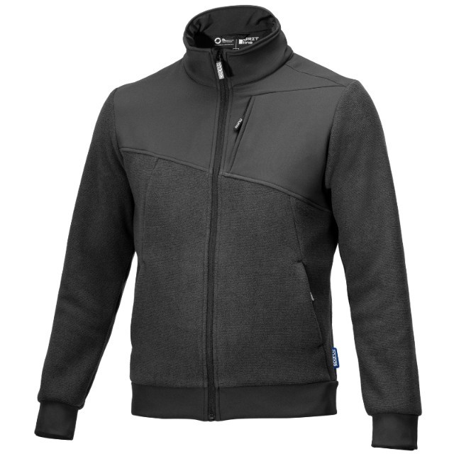 Felpa in Pile da Lavoro Multitasche Full Zip Sparco Grit Crestone BTF0004B0