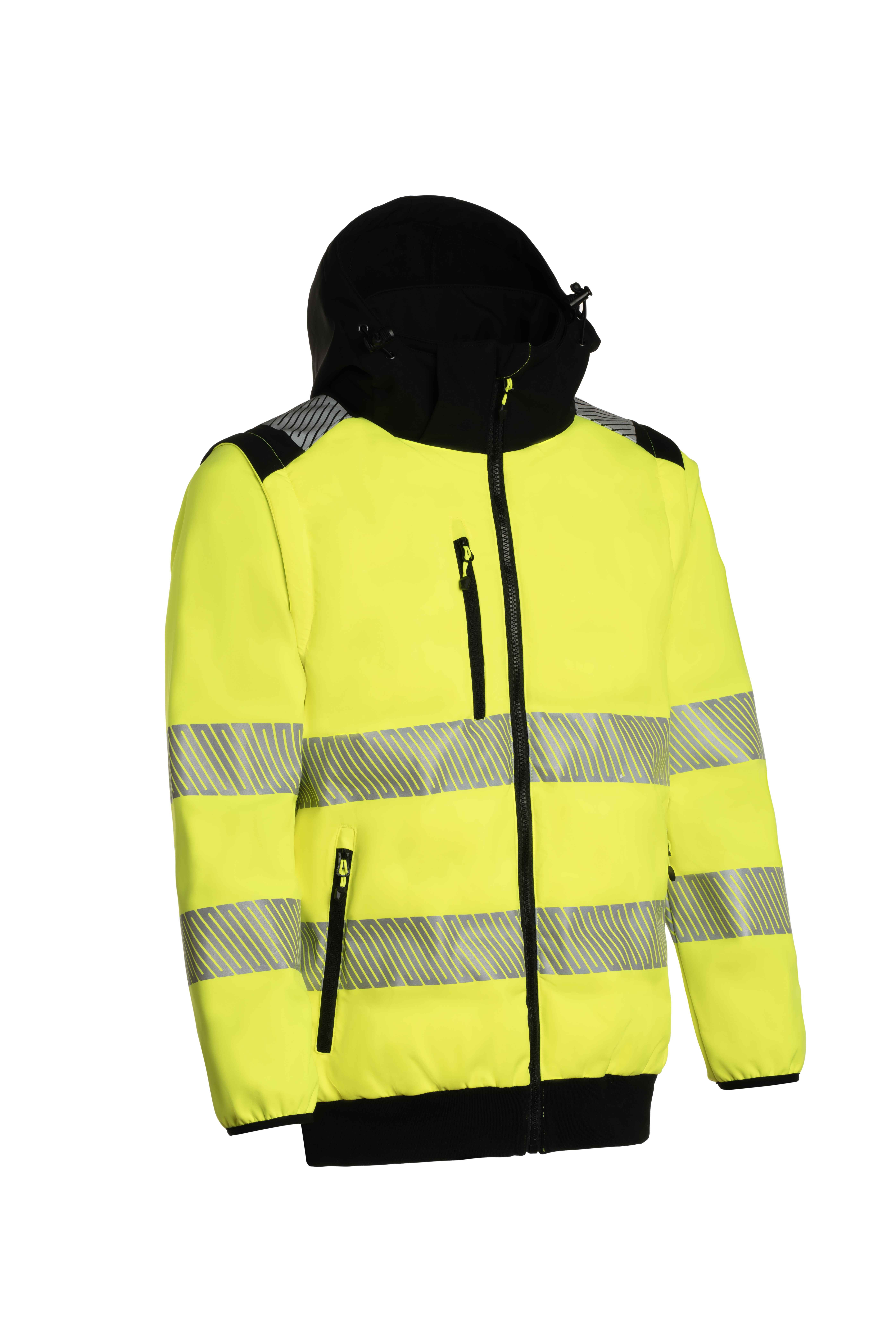 Giubbotto da Lavoro Alta Visibilit� Multitasche Invernale P&P Loyal Polaris GGX3B 306