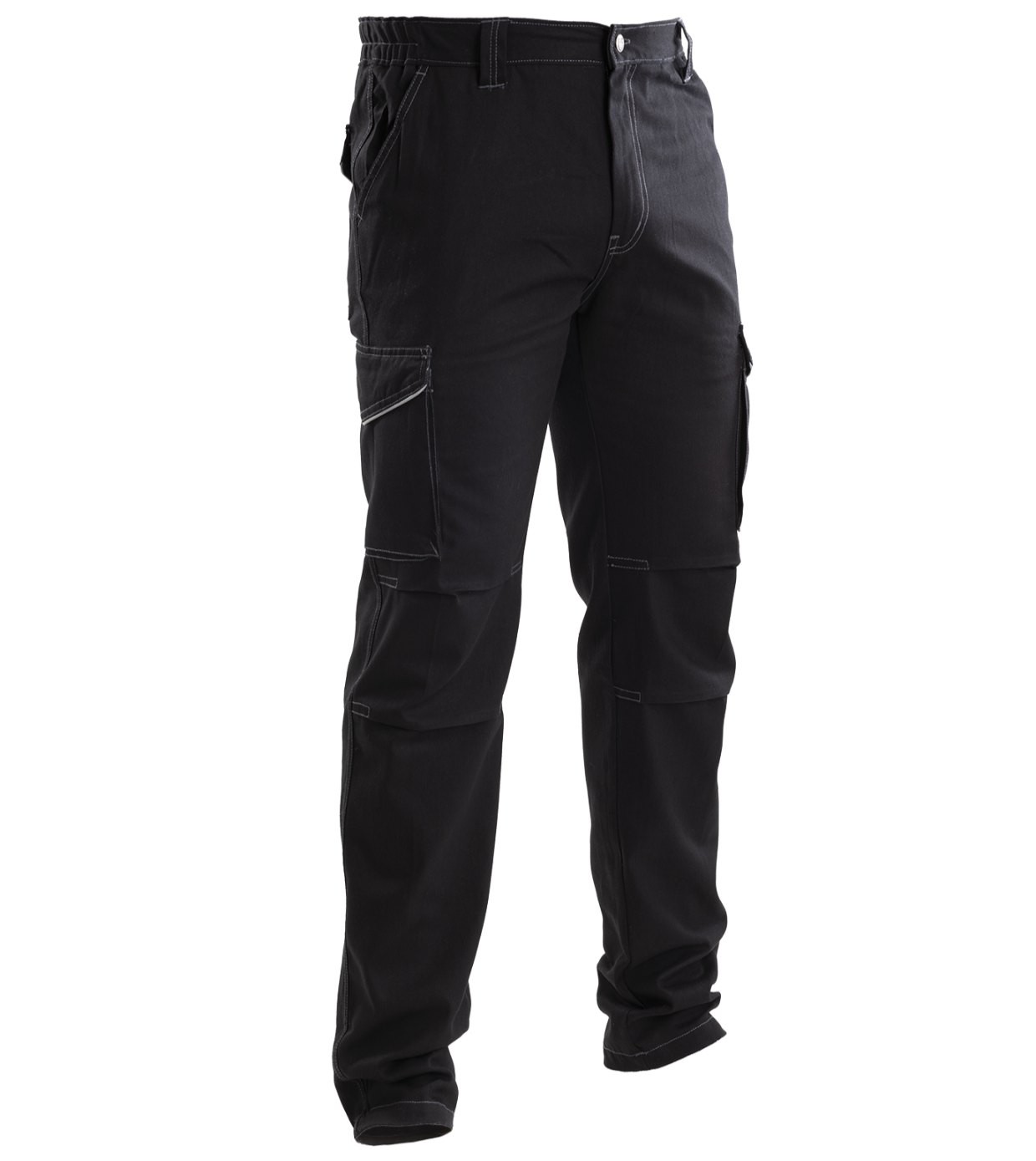 Pantalone da Lavoro 100% Cotone Multitasche P&P Loyal Fustagno F2002 101