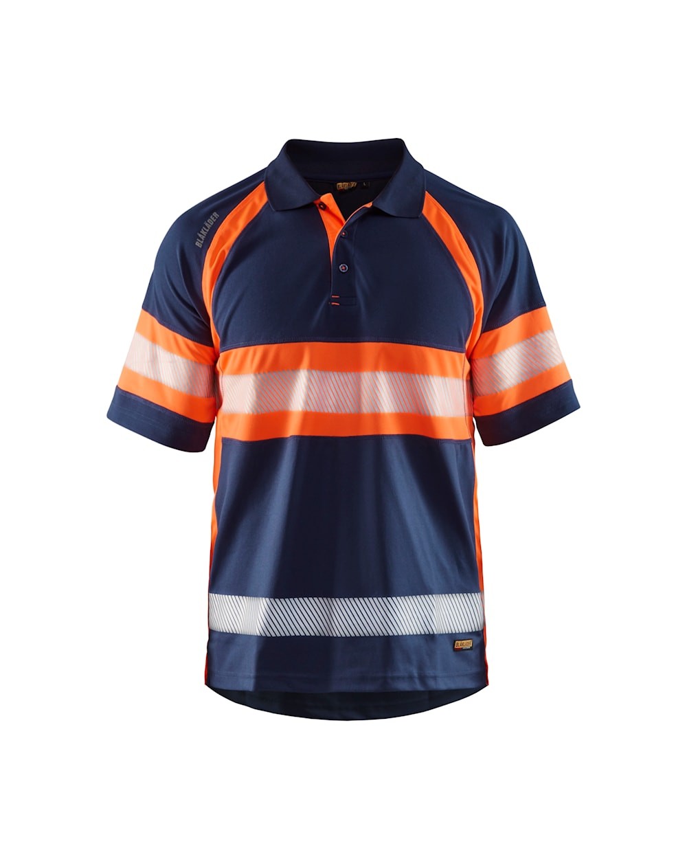 Polo da Lavoro Alta Visibilit� Blaklader protezione raggi UV maniche corte 333810518933L