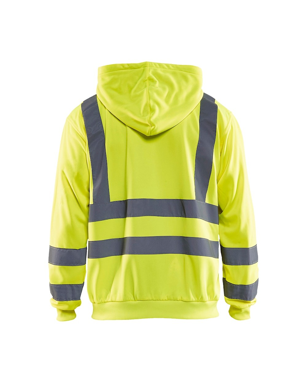 Felpa da lavoro con cappuccio zip intera Blaklader alta visibilit� 334619743300L