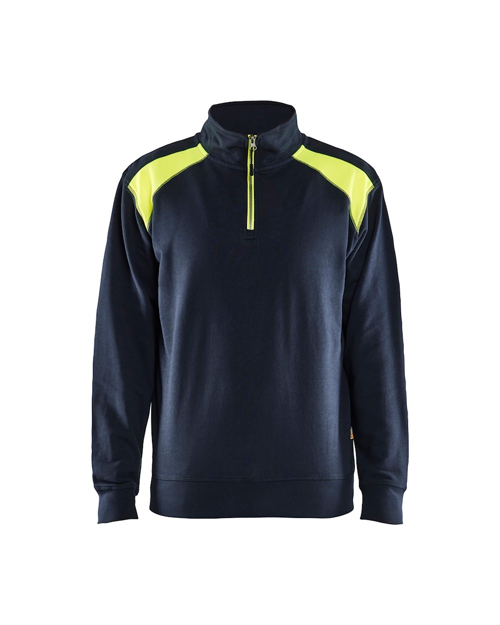 Felpa da Lavoro Blaklader 100% cotone mezza zip 335311581098L