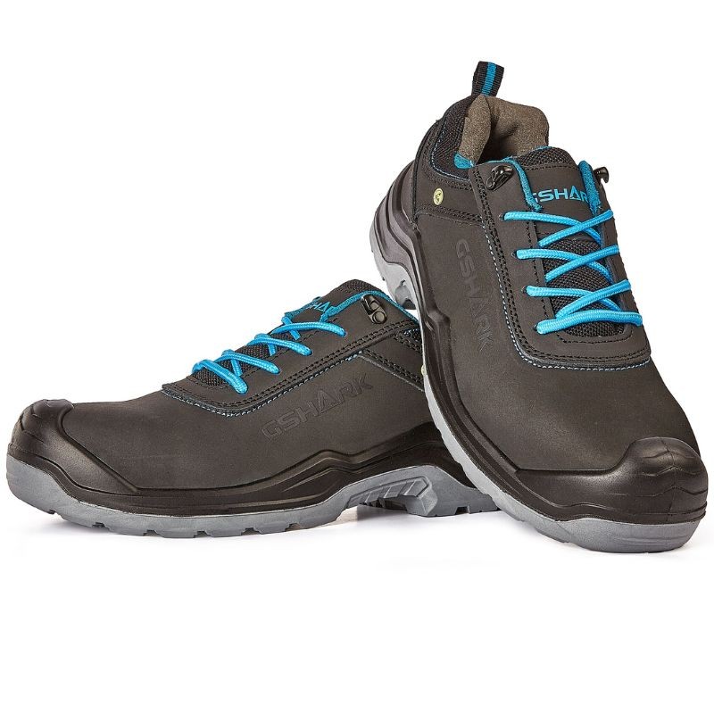 Scarpe Antinfortunistiche GShark Elton S3S FO SR ESD Antiscivolo Impermeabili Leggere Resistenti invernali