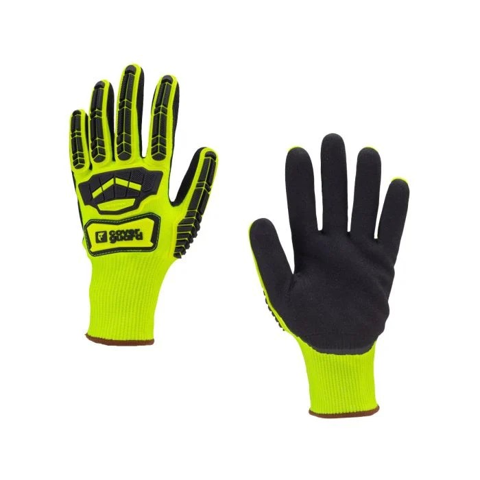 5 Paia - Guanti Da Lavoro Coverguard in Nitrile Eurocut Impact 200 1CHIC30