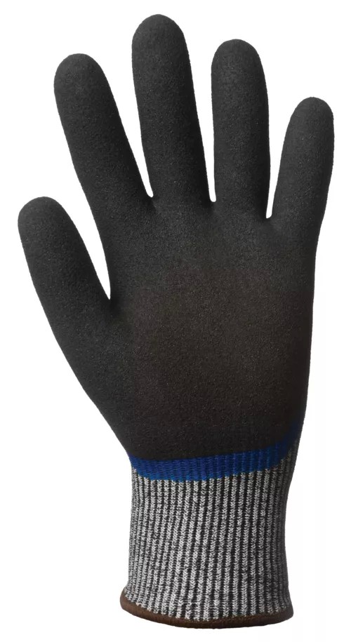 5 Paia - Guanti Da Lavoro Coverguard In Nitrile Eurocut N505 1CRAN Rischi Meccanici