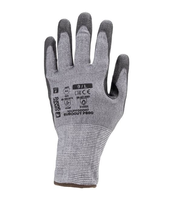 10 Paia - Guanti Da Lavoro Coverguard In Poliuretano Eurocut 1CUPC00 Rischi Meccanici