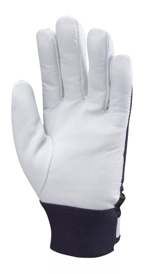 10 Paia - Guanti Da Lavoro Coverguard In Pelle Eurocut 1DRI860 Rischi Meccanici