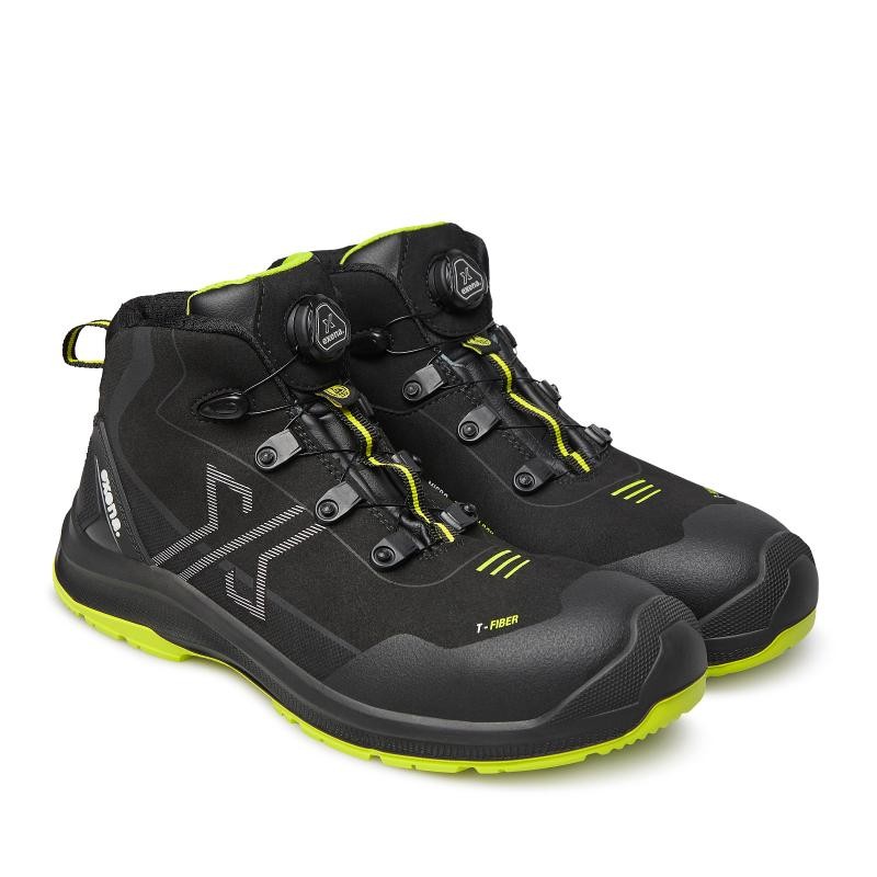 Scarpe Antinfortunistiche Exena Forge S7L CI FO SR ESD Alte Chiusura a Boa Metalfree