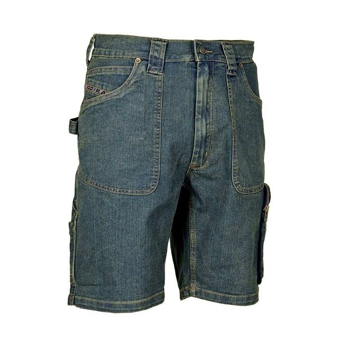 Bermuda Jeans Corti Cofra Havana V157-0