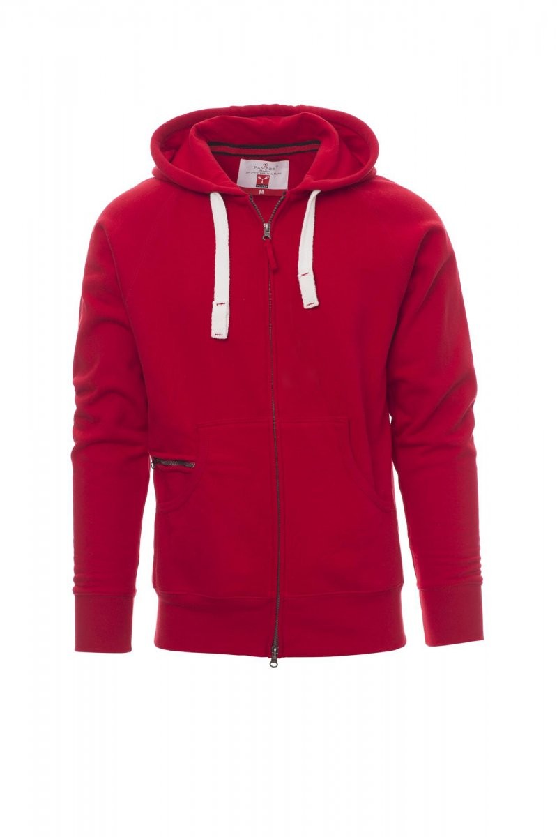Felpa Dallas+ Payper con cappuccio e zip completa