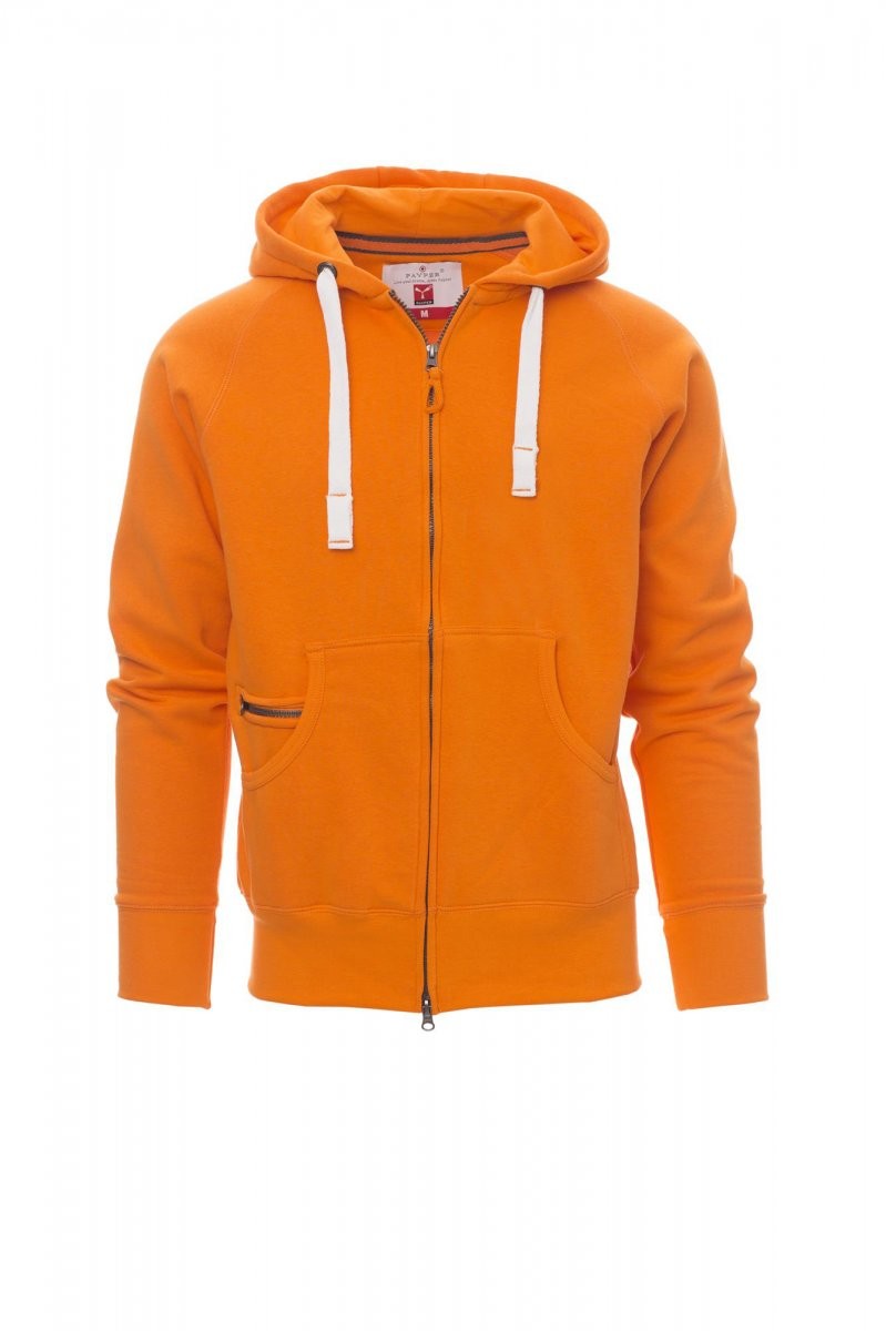 Felpa Dallas+ Payper con cappuccio e zip completa