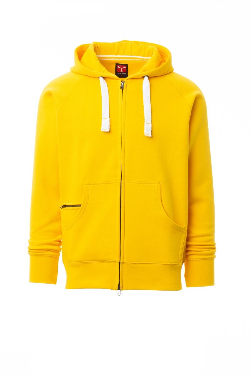 Felpa Dallas+ Payper con cappuccio e zip completa
