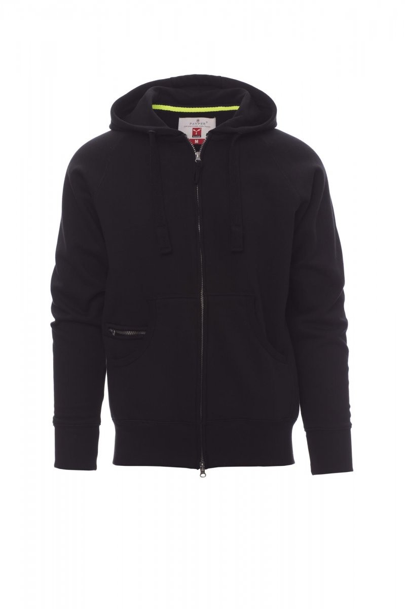 Felpa Dallas+ Payper con cappuccio e zip completa