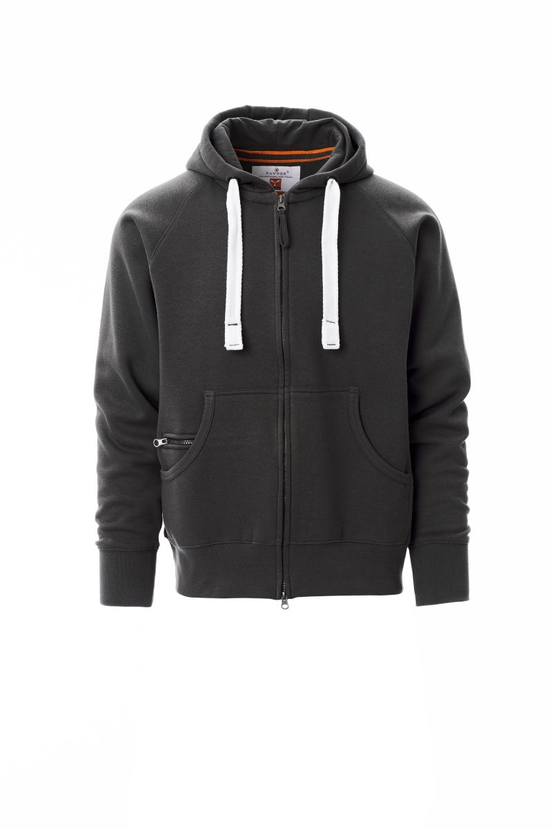 Felpa Dallas+ Payper con cappuccio e zip completa