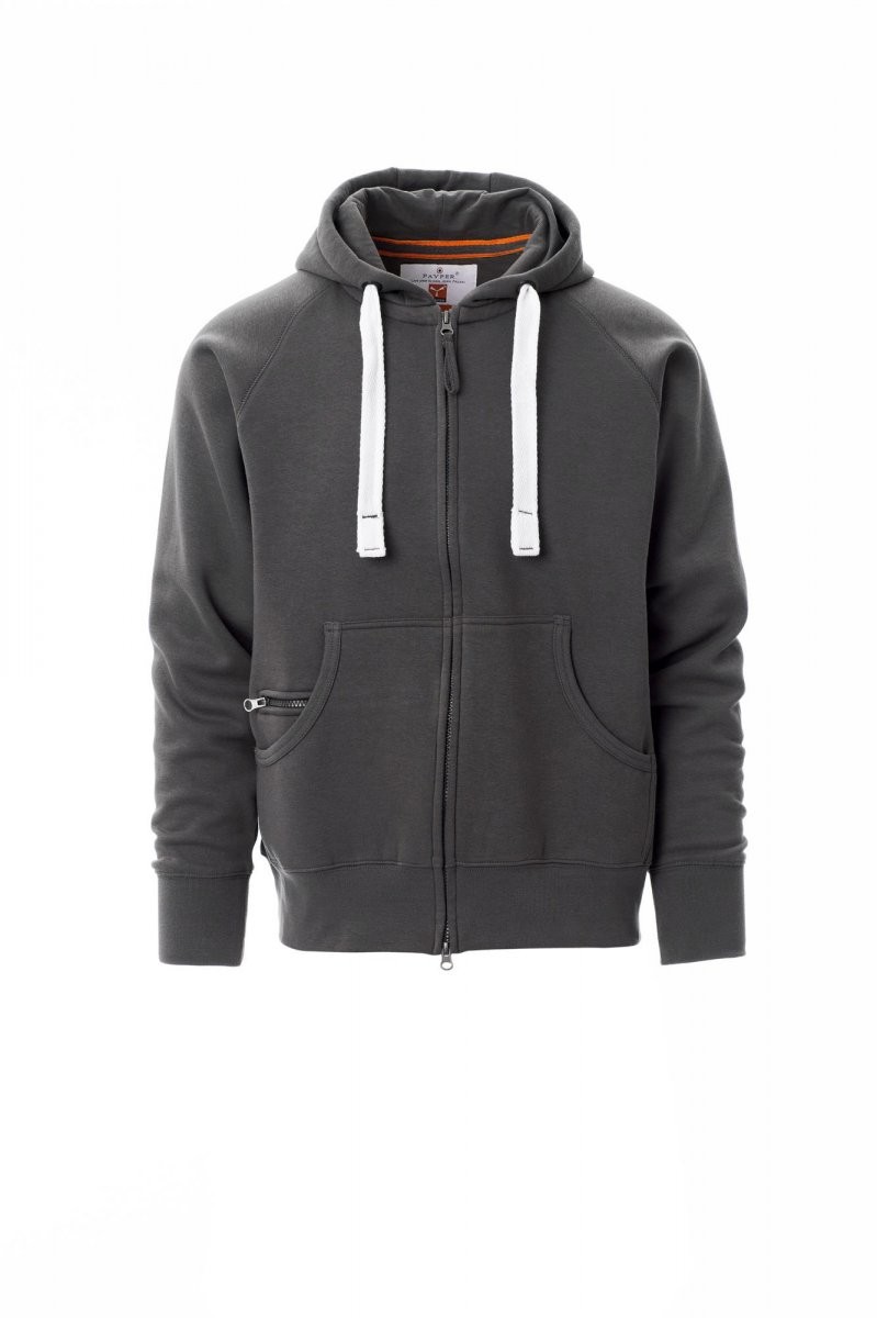 Felpa Dallas+ Payper con cappuccio e zip completa