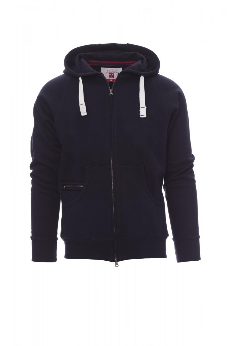 Felpa Dallas+ Payper con cappuccio e zip completa