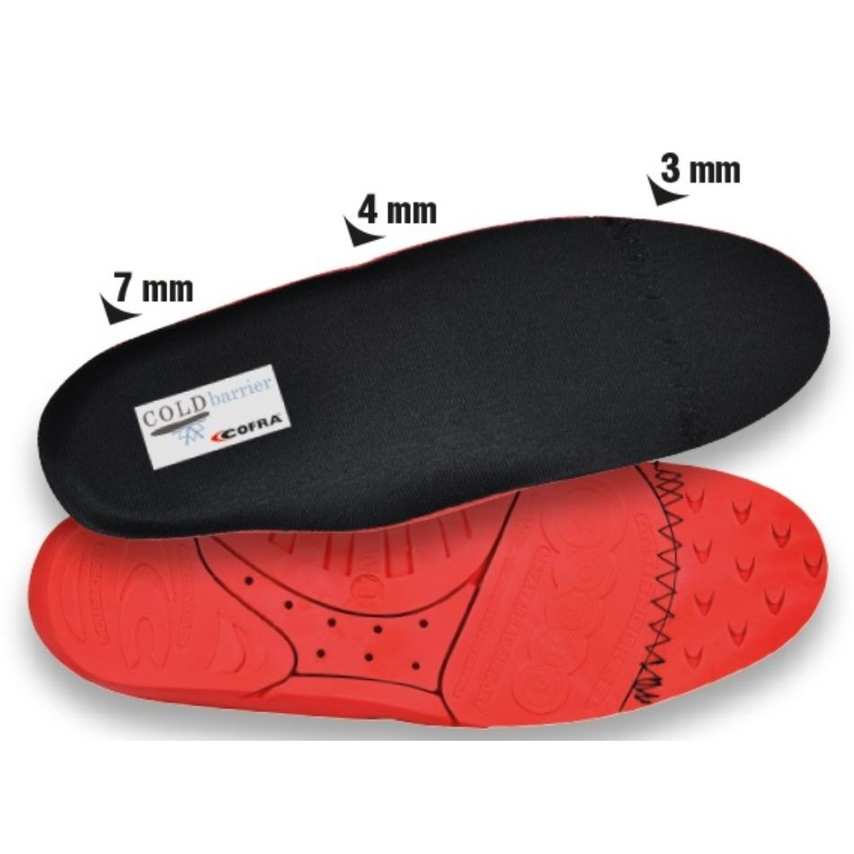 Soletta plantare per Scarpe Cofra Cold Barrier