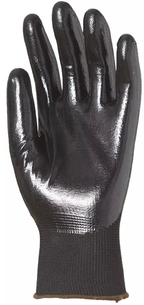 12 Paia - Guanti Da Lavoro Coverguard In Nitrile Eurolite 1NIAB Rischi Meccanici