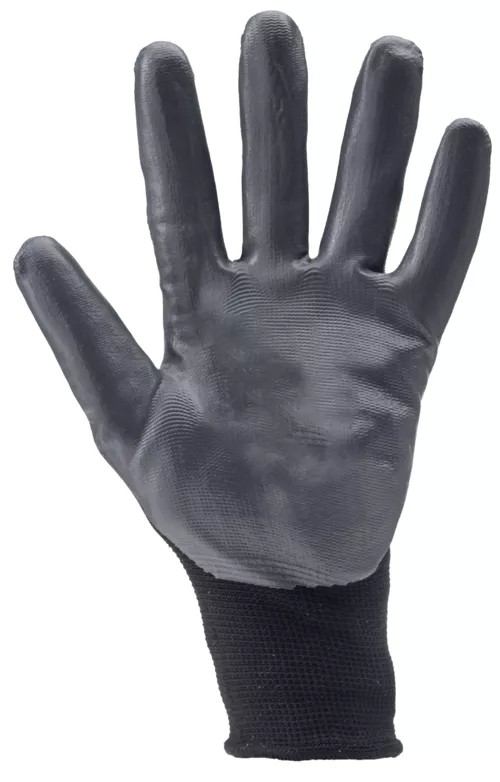 12 Paia - Guanti Da Lavoro Coverguard In Nitrile Eurolite 1NIAB Rischi Meccanici