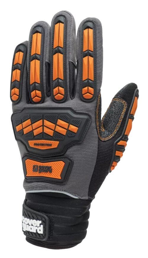 5 Paia - Guanti Da Lavoro Coverguard Eurostrong 1MEHI00 Rischi Meccanici