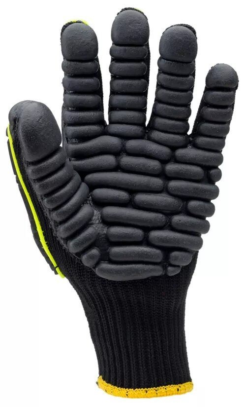 6 Paia - Guanti Da Lavoro Coverguard In Lattice Eurostrong 1VIBL00 Rischi Meccanici