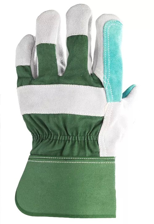 60 Pezzi - Guanti Da Lavoro Coverguard In Pelle Eurostrong MO154 Rischi Meccanici
